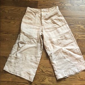 Dick & Jayne Linen Cropped Pants